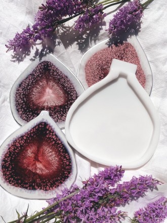 №493 Fig Coaster (13,5 cm) by @veter.i.voda Mould