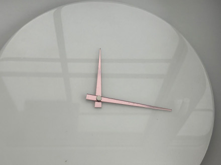 Зеркальные стрелки "England"  (Розовые)