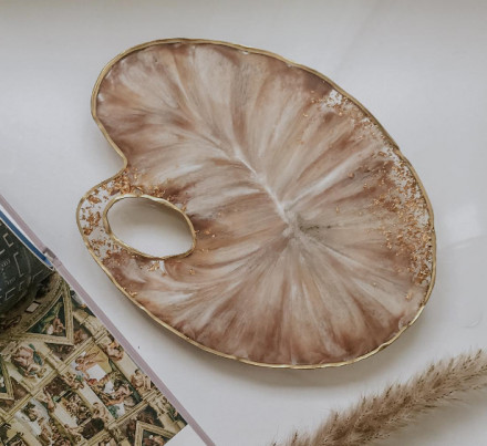 Молд №457 Палитра для художников (24 см) 