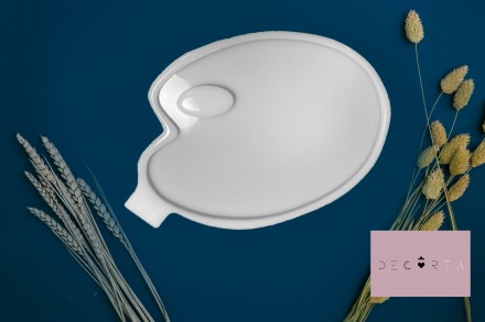 Молд №457 Палитра для художников (24 см) 