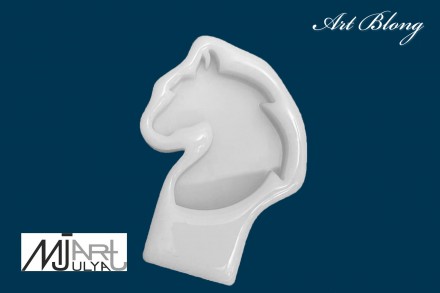 Молд №490 брошь Лошадь   