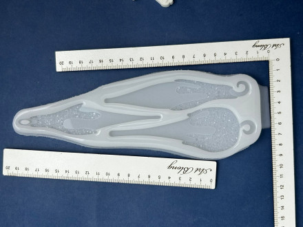 №257 Молд Сосульки 3 шт (crystal) 