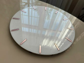 Розовые Деления для часов Stripes