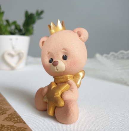 № Медвежонок с короной 3D № Медвежонок с короной 3D