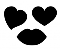 Сердечки и Поцелуи